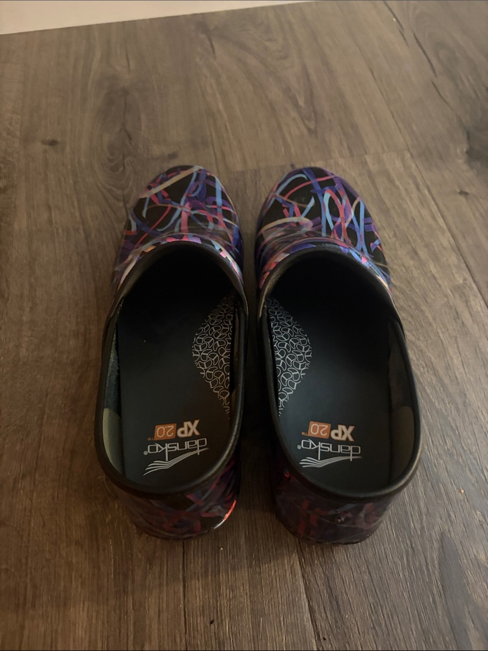 Dansko XP 2.0 Multicolor Abstract Clogs - Picture 8 of 8